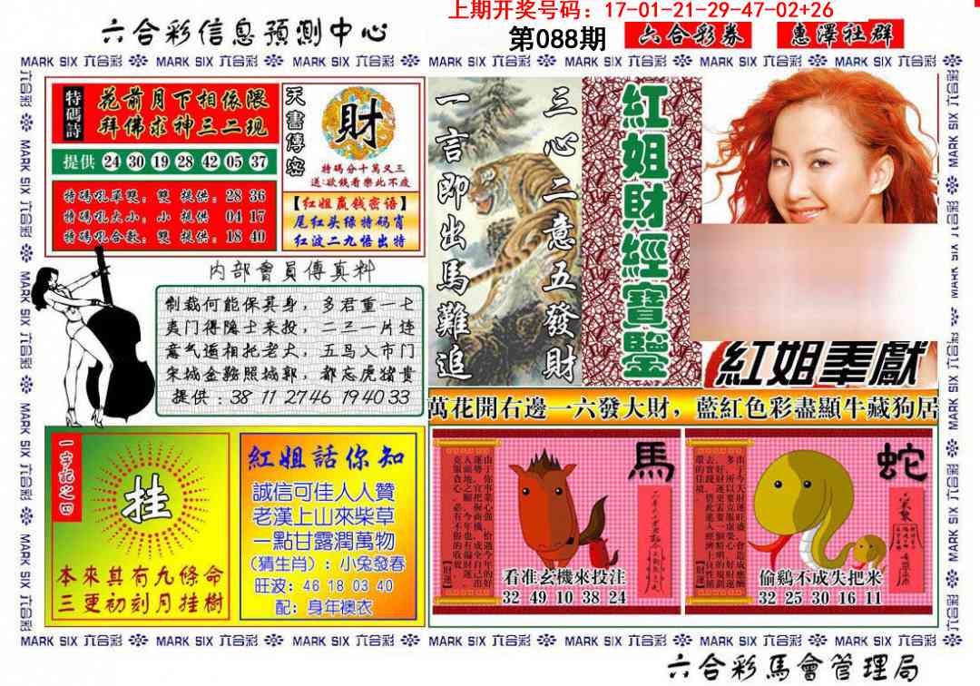 088期红姐财经宝鉴[图]