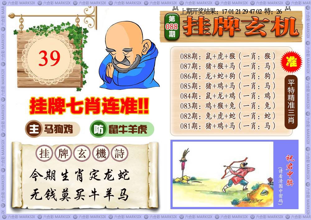 088期挂牌玄机[图]